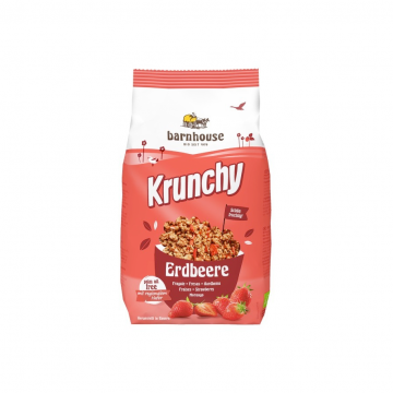 Muesli Krunchy Fresas Bio 375g Barnhouse