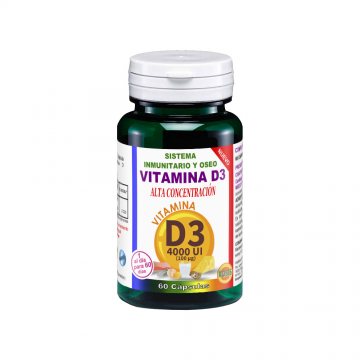 VITAMINA D3 4000UI  60 cáps ROBIS