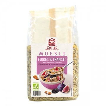 Muesli Fibras & Transito Bio 375g Celnat