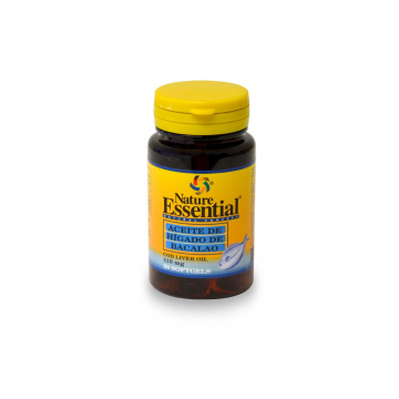 NE ACEITE HIGADO BACALAO 410 MG 50 PER