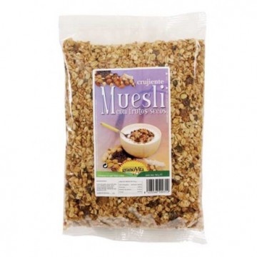 Muesli Crujiente con Frutos Secos Eco 750g Granovita