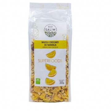 Muesli Crocanti Naranja Bio 300g Eco-Salim