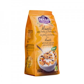 Muesli con Fruta y Frutos Secos SinGluten 250g Santiveri