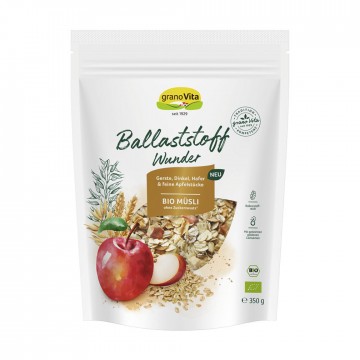 Muesli Ballsaststoff Fibra Bio 350g Granovita