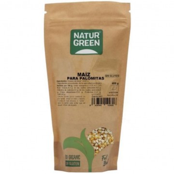 Maiz para Palomitas SinGluten Bio 400g Natur-Green