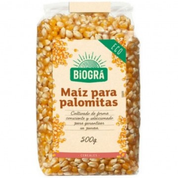 Maiz en Grano para Palomitas Eco 500g Biogra