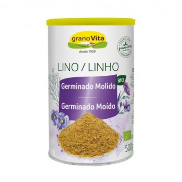 Lino Germinado Molido Bio Vegan 500g Granovita