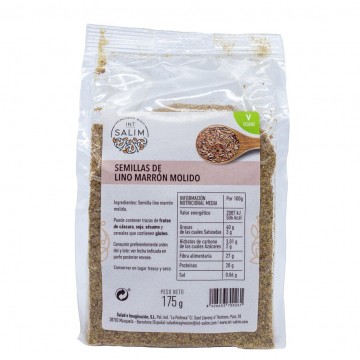 Linaza Semilla Marron Vegan 175g Int-Salim