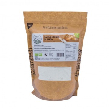 Harina Trigo Blanca Bio Vegan 500g Eco-Salim