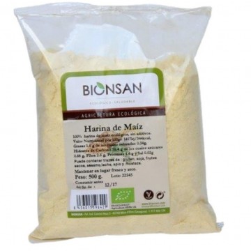 Harina Maiz Eco Vegan 500g Bionsan