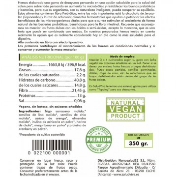 Happy Day Buda Maqui y Cranberry Vegan 350g Salud Viva