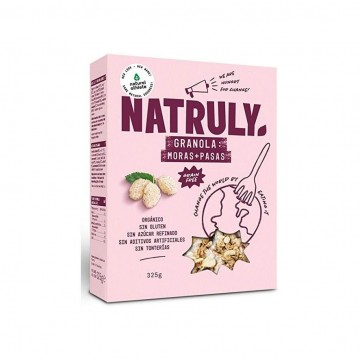 Granola Moras y Pasas SinGluten Bio Vegan 325g Natruly