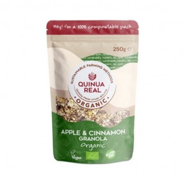 Granola de Quinoa Real con Manzana y Canela SinGluten Bio Vegan 360g Quinua Real