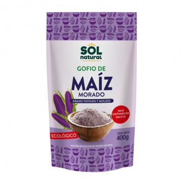 Gofio de Maiz Morado Integral Bio 400g Solnatural