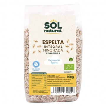 Espelta Integral Hinchada Bio 100g Solnatural