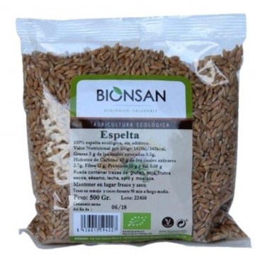 Espelta Grano Vegan Bio 500g Bionsan