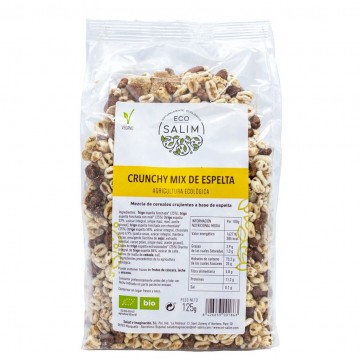 Crunchy Mix de Espelta Eco Vegan 125g Eco-Salim