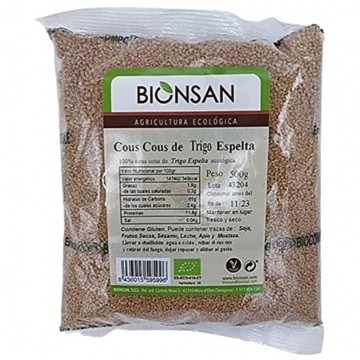 Cous Cous de Espelta Bio Vegan 500g Bionsan