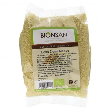 Cous Cous Blanco Bio Vegan 500g Bionsan