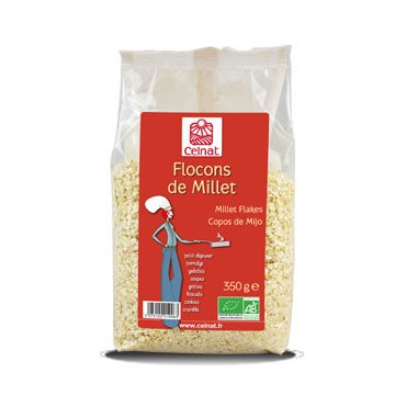 Copos Mijo SinGluten Bio 350g Celnat