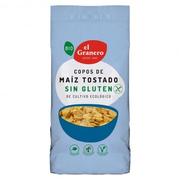 Copos Maiz Tostado SinGluten Bio 200g Granero Integral
