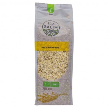 Copos Integrales de Avena Minis Precocidos Eco Vegan 500g Int-Salim