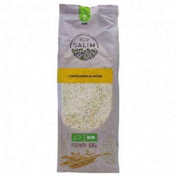 Copos Integrales de Avena Blandos Precocidos Bio Vegan 500g EcoSalim