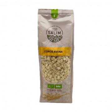 Copos Integrales de Avena Bio Vegan 500g Int-Salim