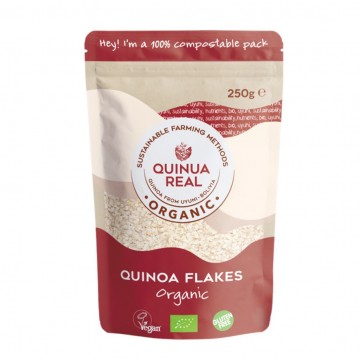 Copos de Quinoa SinGluten Bio Vegan 250g Quinua Real