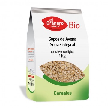 Copos de Avena Suave Integral Bio 1kg El Granero Integral