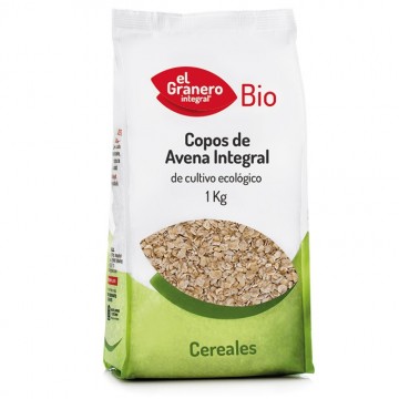 Copos de Avena Integral Bio 1kg El Granero Integral