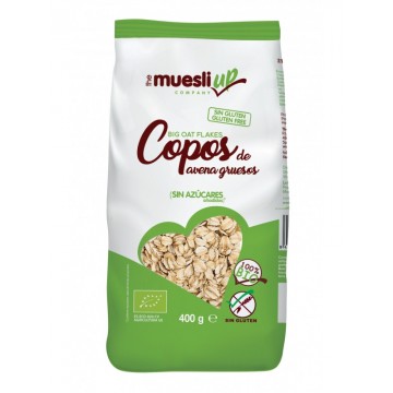 Copos de Avena Grueso SinGluten Bio 400g Muesli Up