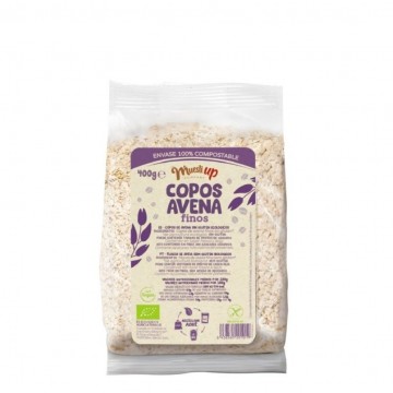 Copos de Avena Finos SinGluten Bio Vegan 400g Muesli Up