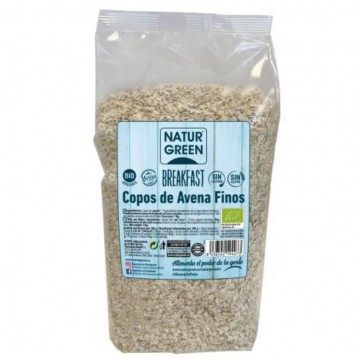 Copos de Avena Finos SinGluten Bio Vegan 1kg Natur-Green