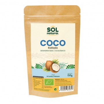 Coco Rallado deshidratado Eco 150g Solnatural