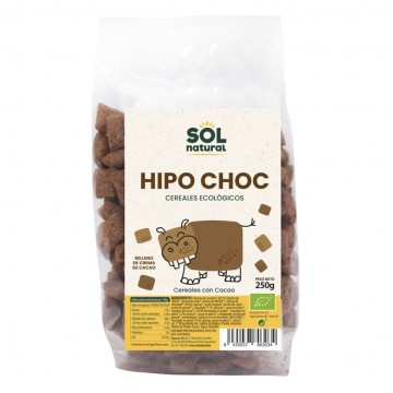 Cereales Hipo Choc Rellenos de Cacao Bio 150g Solnatural