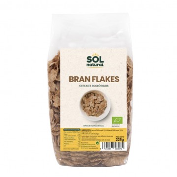 Bran Flakes con Salvado Bio Vegan 225g Solnatural