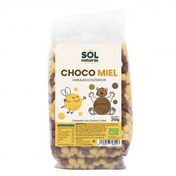 Bolitas de Cereales Choco y Miel Bio 250g Solnatural