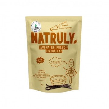 Avena en Polvo sabor Vainilla SinGluten Eco 1kg Natruly