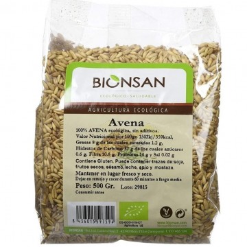 Avena en Grano Bio Vegan 500g Bionsan