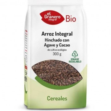 Arroz Integral Hinchado con Agave y Cacao Bio 300g El Granero Integral