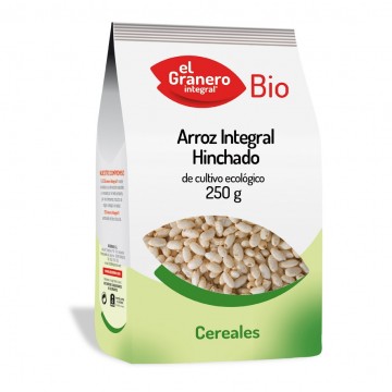 Arroz Integral hinchado Bio 250g El Granero Integral