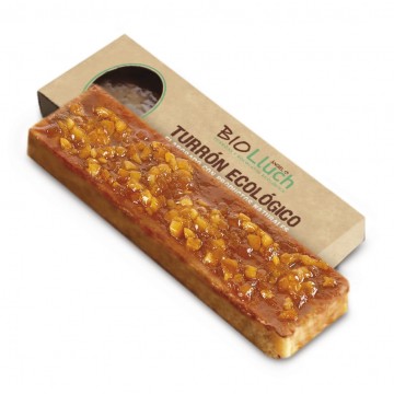 Turron de Yema Quemada con Naranja Eco 200gr Bio Lluch