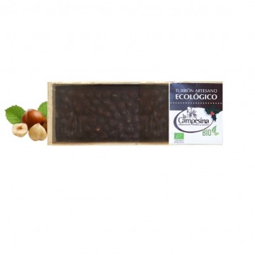 Turron chocolate con avellanas eco s/g La Campesina