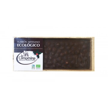 Turron chocolate con avellanas eco s/g La Campesina