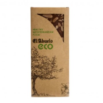 Turron Chocolate con Almendras Eco 200g El Abuelo