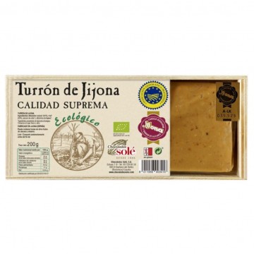 Turron Almendra Blando Eco 200g Chocolates Sole