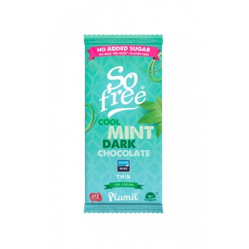 So Free Chocolate a La Menta Intenso 72% Cacao SinGluten Bio Vegan 80g Plamil