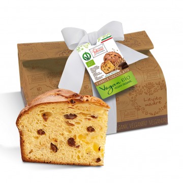 Panettone Espelta con Pepitas Chocolate Bio 750g Pasticceria Italiana