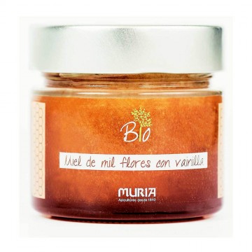 Miel Mil Flores con Vainilla Bio 250g Muria